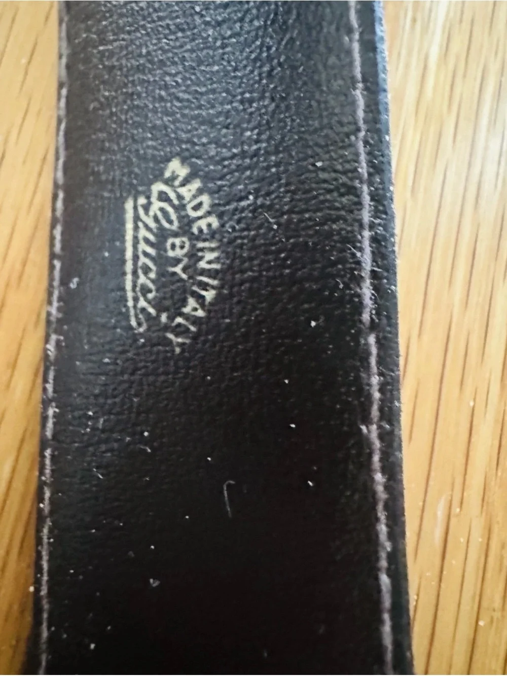 Vintage 60s Gucci Gold/Silver Combo GG Leather